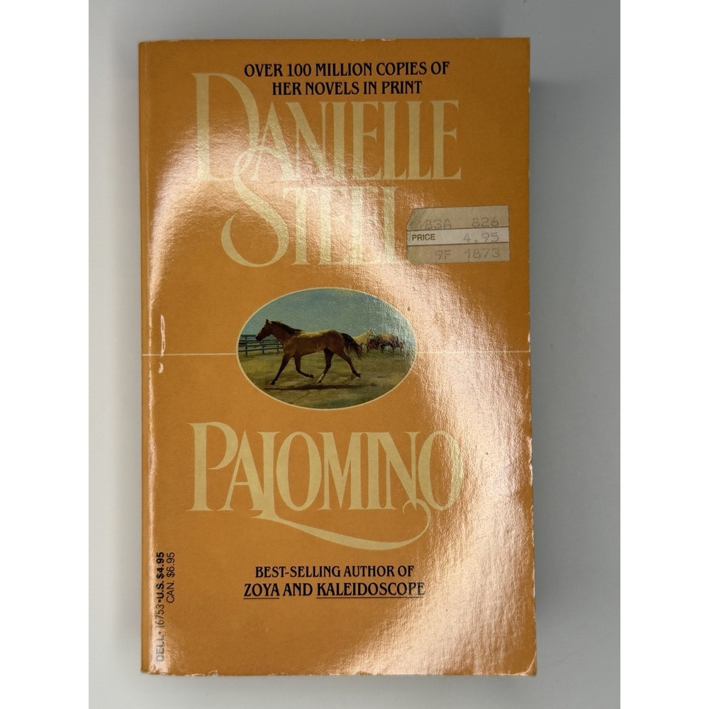 Danielle Steel, Palomino, Paperback Dell Publishing Fiction Vintage 1980s Novel